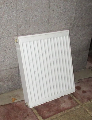 Calorifer metalic (tablă pasivizată) H=600 L=500 gros100 mm