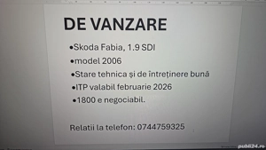 Vand Skoda Fabia 1.9 SDI - imagine 5