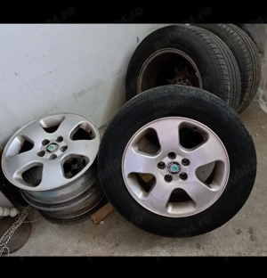 4 jante de aliaj originale Skoda