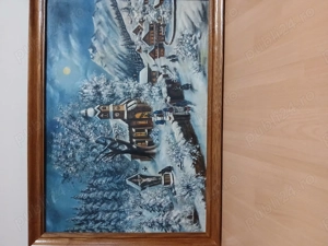 Tablou ulei foarte frumos plus un goblen - imagine 5