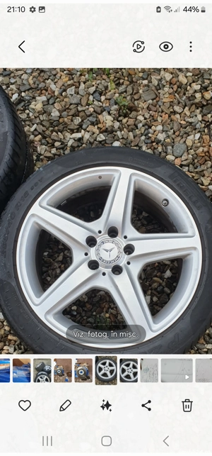 vand roti plus discuri si placuțe de mercedes CLS - imagine 2