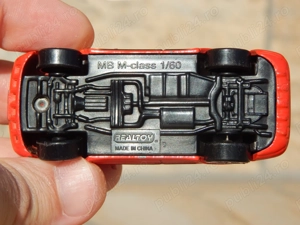 Macheta Mercedes-Benz ML 500 (W163) 2001 SUV scara 1:60 Realtoy uzat - imagine 5