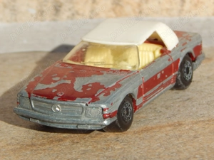 Macheta Mercedes-Benz 350SL (R107) Lesney Matchbox fab 1973 Anglia