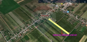 Teren de vânzare cu potențial construibil 6,700mp Variasu Mare - imagine 4