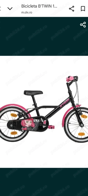 Bicicleta pentru fetite