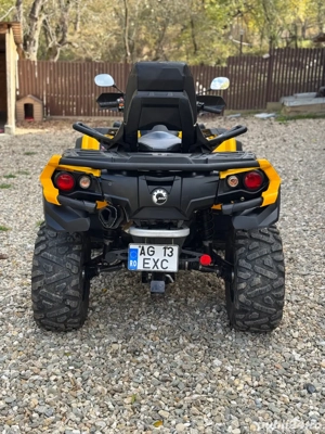 Can Am Bombardier 650 Max XT, nr negru Politie - imagine 2