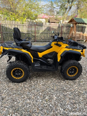 Can Am Bombardier 650 Max XT, nr negru Politie - imagine 4