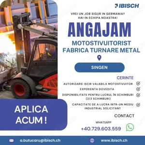 ANGAJAM IN GERMANIA   Fabrica germana moderna de prelucrare metale! - imagine 2