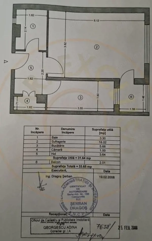 Vanzare Garsoniera moderna la cheie Gavana, centrala proprie - imagine 9