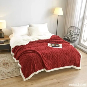 Vand pături cu blăniță la doar 150 de lei! Stocul este limitat!