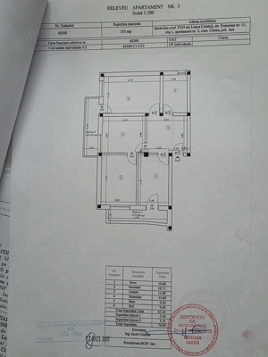 Apartament 3 camere decomandat