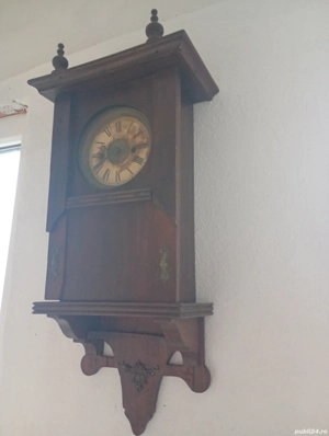 Pendulă extrem de veche 1880-1890 - imagine 2