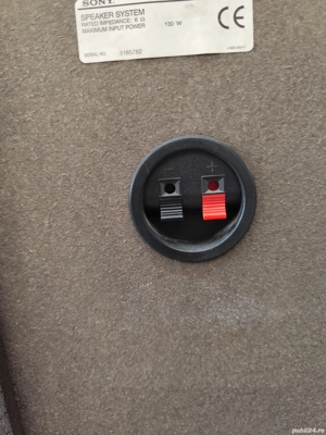 Boxe Sony 130 w-6 ohmi - imagine 5