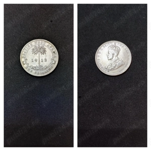 Moneda argint 1 Shilling, BRITISH WEST AFRICA, 1913