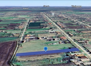 Teren INTRAVILAN de vânzare   3007 mp, Cenei