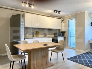 Apartament mobilat modern de 2 camere , parcare subteran,  60 mp, zona Marasti - imagine 3