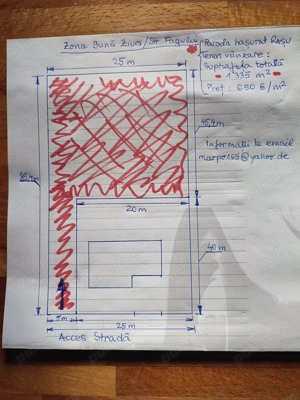 Teren de vanzare in Buna Ziua