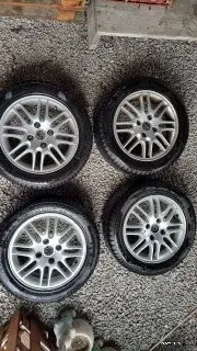 Roti din aliaj , cu anvelope M+S de iarna Winter Max