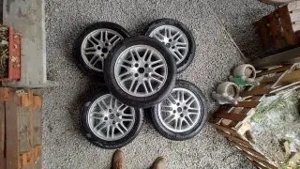 Roti din aliaj , cu anvelope M+S de iarna Winter Max - imagine 2