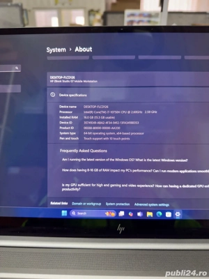 HP ZBook Studio G7 Mobile Workstation - imagine 2