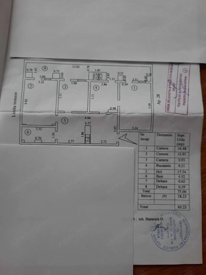 Apartament 3 cam, 93mp,Maz 1,et 7/11