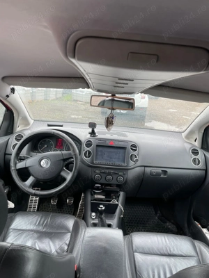  VW Golf 5 Plus 1.9 TDI   140 CP, 6 trepte   stare excelentă  Culoare: Roșie Cutie: Manuală (6 tre - imagine 3