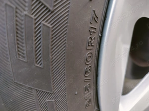 Vând roti Audi, jenti aliaj originale Audi cu anvelope bine Continental