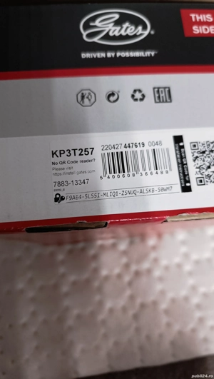 Kit distribuție Gates Toyota Lexus  - imagine 2