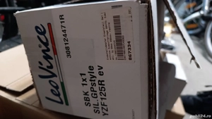 Tobă de eșapament spate LeoVince, oțel inoxidabil S0473, Ø 50mm, 295mm, dreapta - imagine 4