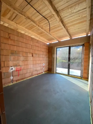 Casa P+E semifinisata cu panouri solare si pompa de caldura zona Roata Faget - imagine 12