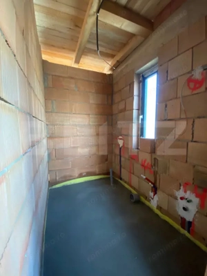 Casa P+E semifinisata cu panouri solare si pompa de caldura zona Roata Faget - imagine 15