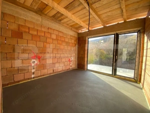 Casa P+E semifinisata cu panouri solare si pompa de caldura zona Roata Faget - imagine 14