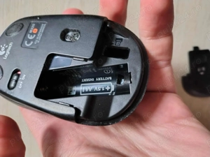 Logitech Wireless Mouse M325 - Light Silver Black - imagine 2