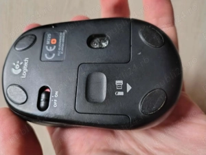 Logitech Wireless Mouse M325 - Light Silver Black - imagine 3