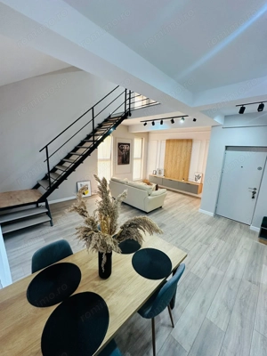 Penthouse cu 3 camere  SUPERB cu scara interioara - Giroc Lidl  - complet mobilat si utilat.
