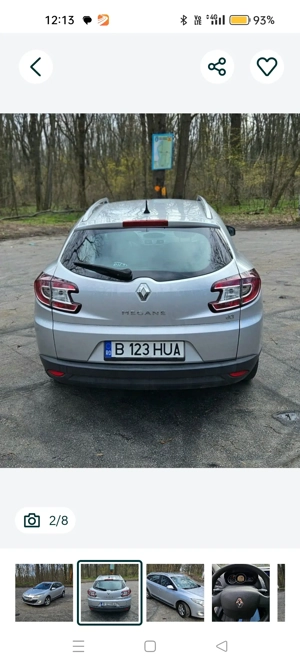 Renault Megane 1.5dci 110cp 2012 142000km - imagine 2