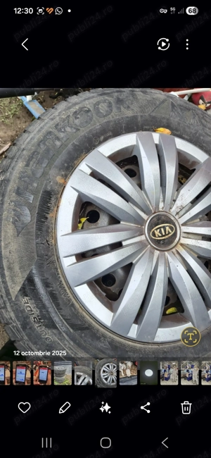 Vând cauciucuri iarna 215/70/16 - imagine 4