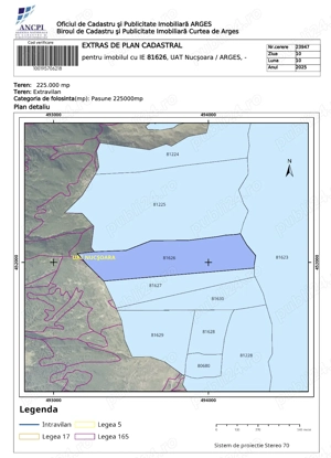 Vand pasune alpina 22,5ha Comuna Nucsoara, Arges - 85.000 EUR 