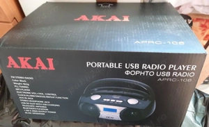 AKAI radio stereo cu USB in cutie - imagine 3