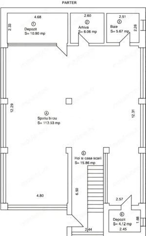 Spatiu de birouri la cheie 150 mp utili 5 parcari zona Valea Aurie - imagine 9