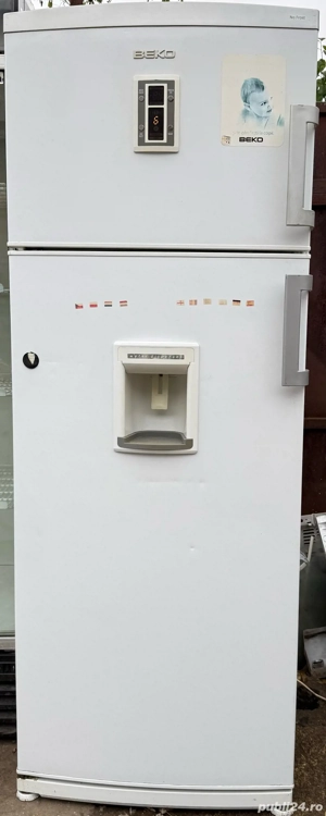 Frigider Beko DEN477WD, 440 l, A+, No Frost, Alb