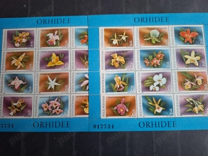 Timbre România,10 blocuri,fauna si flora,nestampilate.MNH.