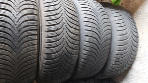 Jante aliaj Dezent 6.5Jx16, 5x110 cu anvelope de iarna Hankook 205/55R16