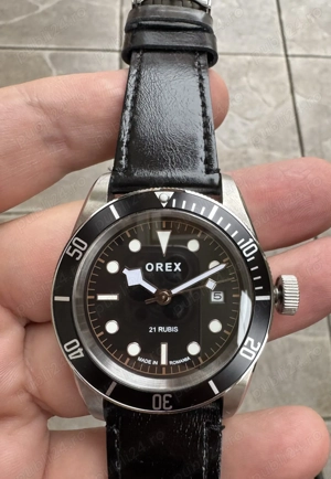 OREX 21 Rubis Made in Romania mecanism japonez Automat Citizen Miyota 8215 Diver 200 m Geam Safir 41