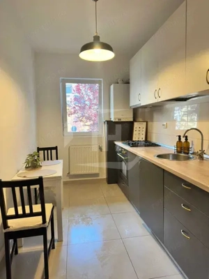 Apartament 2 camere, decomandat, terasa si gradina, cartier Buna Ziua