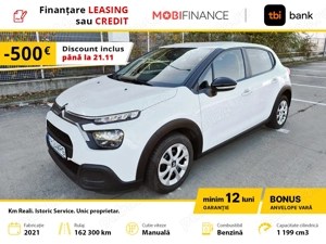 Citroen C3 (AM46) BVM5 Feel, 2021, 1.2 PureTech Benzina Manuala, 83 CP