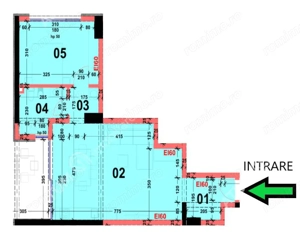 Apartament cu 2 camere si balcon in zona Calea Surii Mici din Sibiu - imagine 2