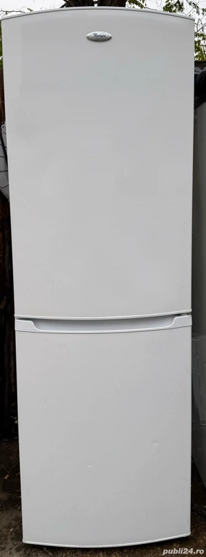 Combina frigorifica Whirlpool WBE3111a+w, 307 l, Clasa A+, Congelator XXL 113 l