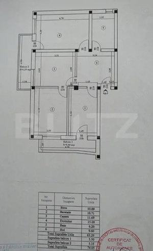 Apartament cu 3 camere semidecomandat, 63 mp util - Lunca Cetatuii - imagine 11