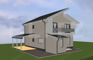 Casa individuala 4 camere Cristian,casa la cheie! - imagine 3